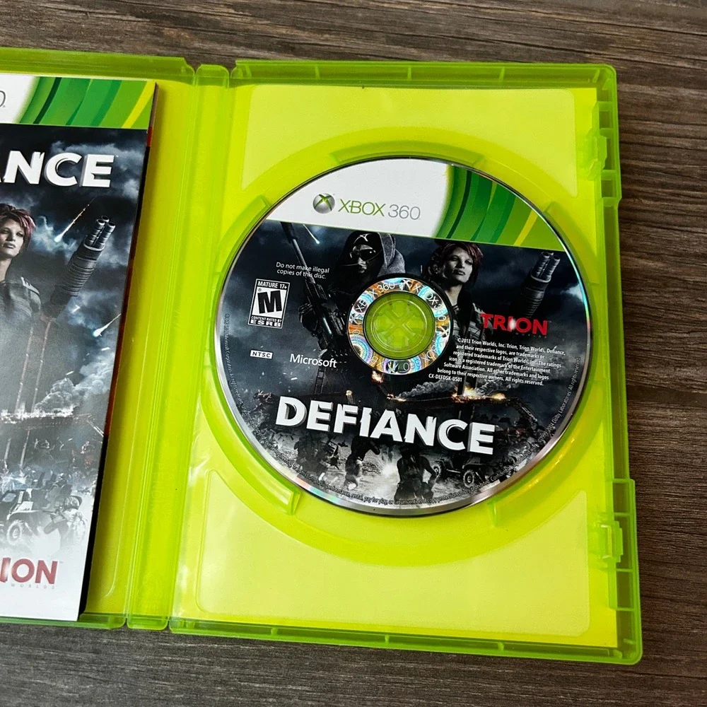 Defiance Xbox‎ 360 Video Game Works with Kinect Sensor